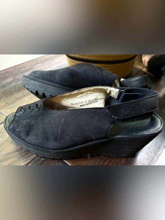 Fly London Shoes - Fly London leather wedges